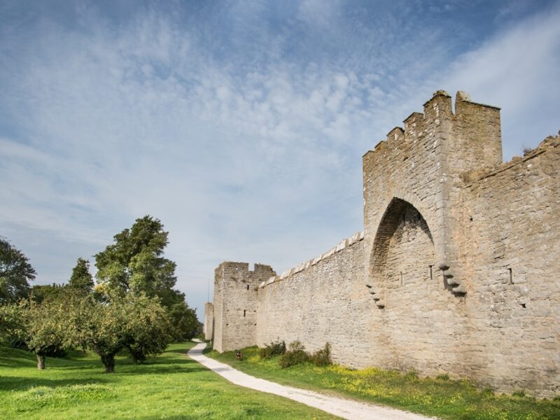 Havsutsikt från lägenhet i Visby innerstad