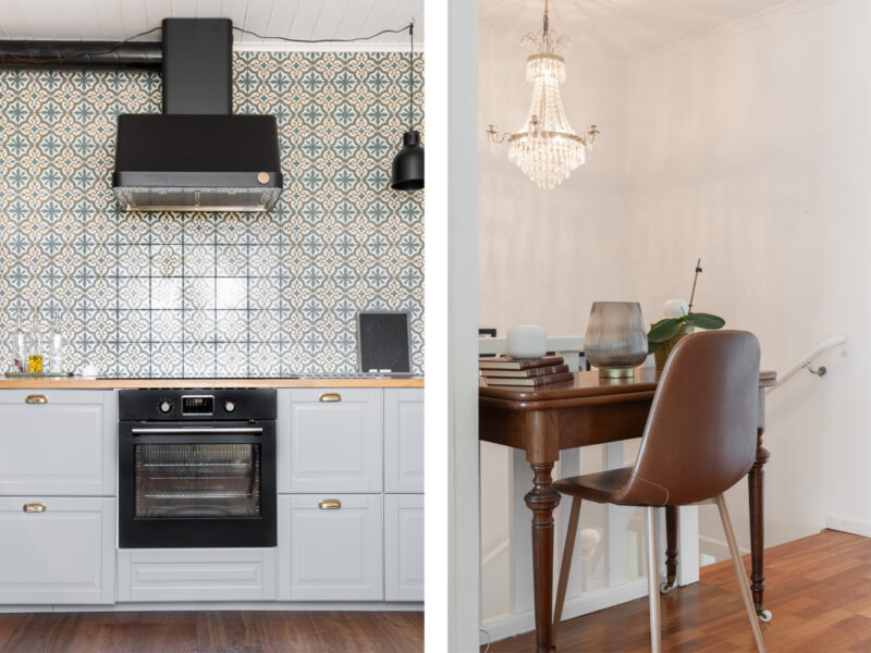 Lägenhet med uteplats