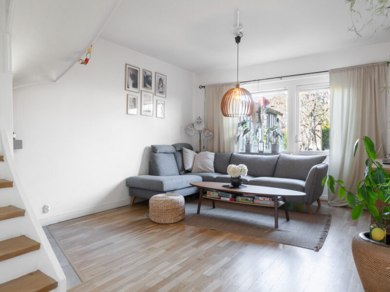 Lägenhet med uteplats