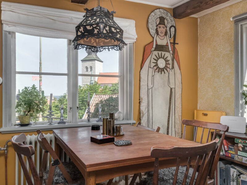 Hus med trädgård i Visby innerstad