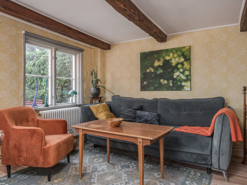 Hus med trädgård i Visby innerstad