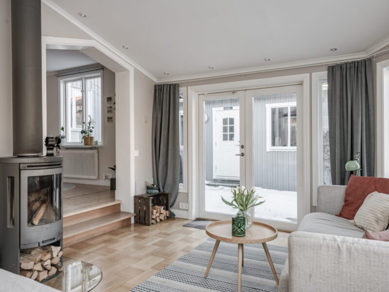 Central villa med många bäddar