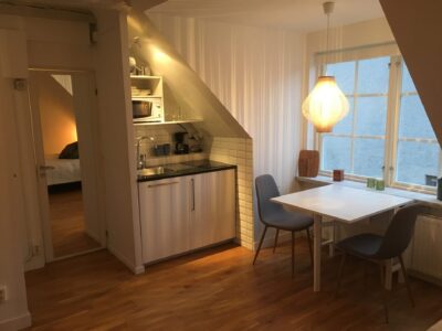 Vindslägenhet i Visby innerstad