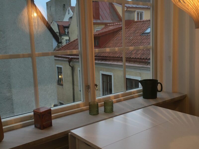 Vindslägenhet i Visby innerstad