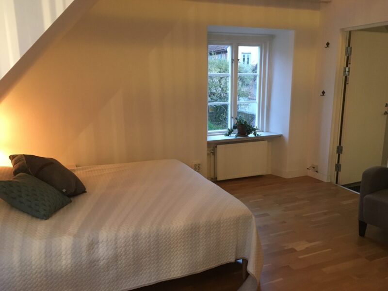 Vindslägenhet i Visby innerstad