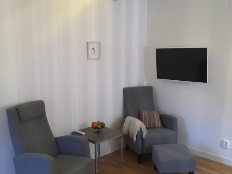 Vindslägenhet i Visby innerstad