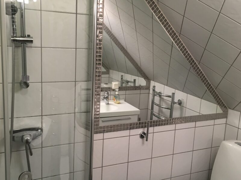 Vindslägenhet i Visby innerstad