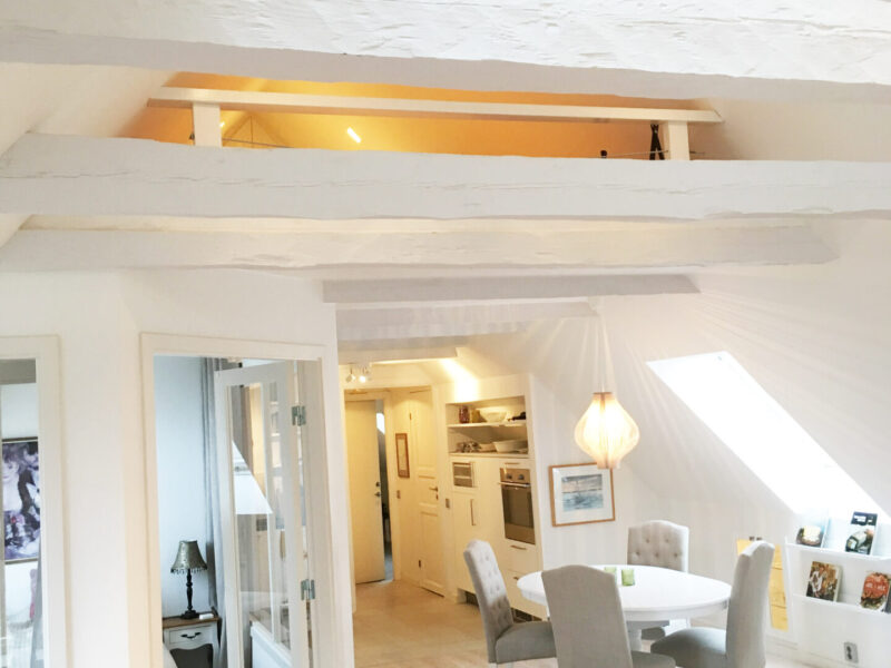 Havsutsikt i Visby innerstad