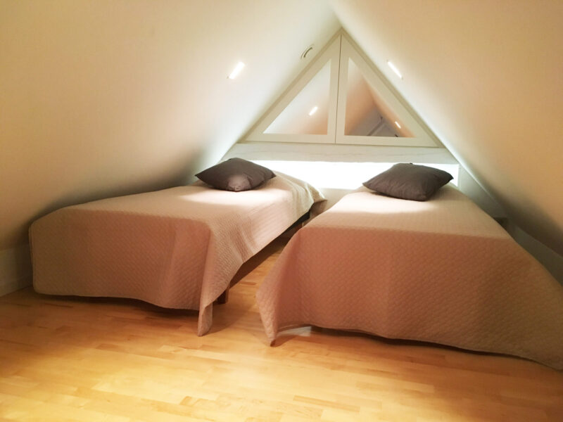 Havsutsikt i Visby innerstad